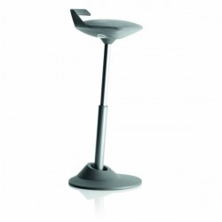 Ергономичен стол Muvman Grey Silver Base - Scaune speciale