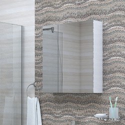 Горен шкаф за баня Аtila, LED осветление - Triano