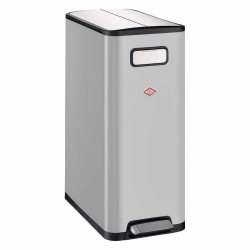 Кош за отпадъци - Big Double Master, 2x20 л сив - Wesco