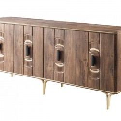 Бюфет Efsane, орех - Corpuri, vitrine, biblioteci modulare