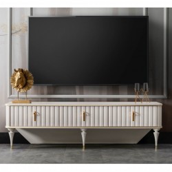 ТВ шкаф Ramada, екрю - Comode TV