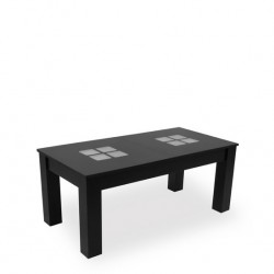 Холна маса Мебели Богдан модел Largo-W BM, МДФ, Буков Масив - Bogdan Furniture Direct