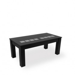 Ниска маса Мебели Богдан модел Santa-W BM, маса за кафе, МДФ, Буков Масив - Bogdan Furniture Direct