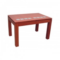 Ниска маса Мебели Богдан модел Santa BM, маса за кафе, МДФ, Буков Масив - Bogdan Furniture Direct