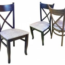 Трапезен стол Мебели Богдан модел BM-X, масив от бук - Bogdan Furniture Direct