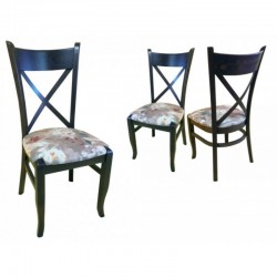 Трапезен стол Мебели Богдан модел BM-X Lux, масив от бук - Bogdan Furniture Direct