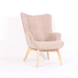 Фотьойл модел Daren, бежов - Mobilier tapițat