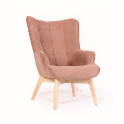 Фотьойл модел Daren, светлокафяв - Mobilier tapițat