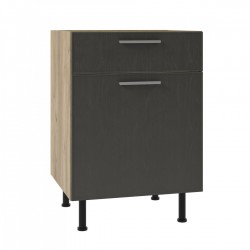 Долен кухненски шкаф Sky loft Т1 Н60/87-E20 - Bucătării modulare