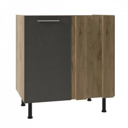 Ъглов долен кухненски шкаф Sky loft Н-80/87-Е20 - Bucătărie