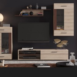 Секция Solo, дъб сонома, венге - Living