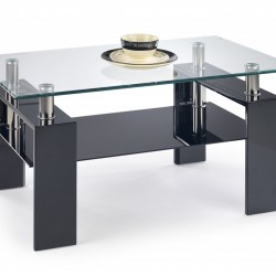 Холна маса Diana black-Е20/H55 - Bogdan Furniture Europe