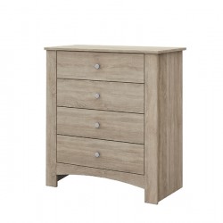 Скрин Мебели Богдан Модел 264 / 3016, с четири чекмеджета, Сонома - Bogdan Furniture I