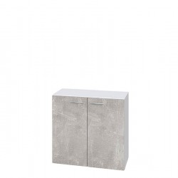 Етажерка Бяла 2 с вратички - Corpuri și module