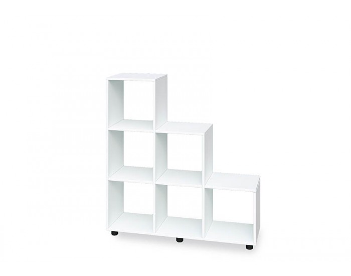 Етажерка Мебели Богдан Cubo 6, бяла
