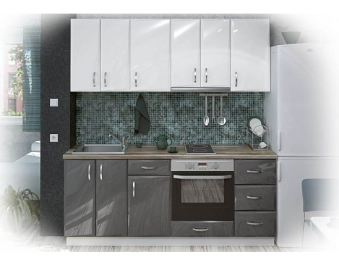 Кухня MDF Glanc 200