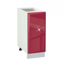 Кухненски шкаф Гланц МДФ 301, долен с рафт - Bogdan Furniture G