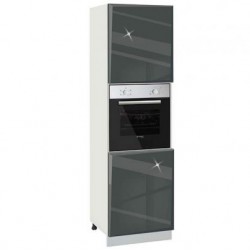 Кухненски шкаф Гланц МДФ 602Ф, шкаф за фурна - Bogdan Furniture G