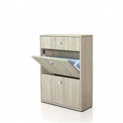 Шкаф за обувки Мебели Богдан 221, сонома - Bogdan Furniture G