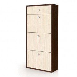 Шкаф за обувки Мебели Богдан 321BM, венге и астра - Bogdan Furniture G