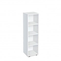 Етажерка BM-Ava 4.1, бяло гладко - Corpuri, vitrine, biblioteci modulare