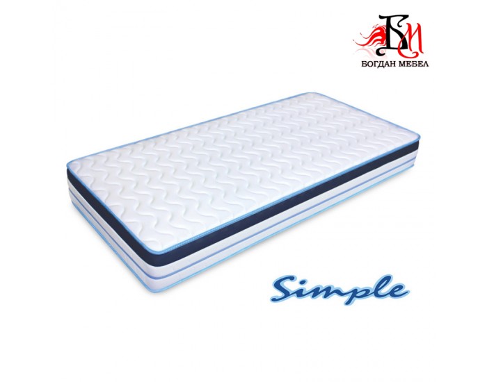 Двулицев матрак Simple -
