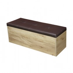 Табуретка ракла Мебели Богдан Practica, сонома и кафаво - Bogdan Furniture G