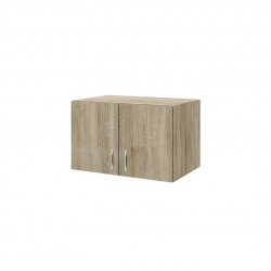 Надстройка за гардероб Mod 1004, Сонома тъмна - Bogdan Furniture I