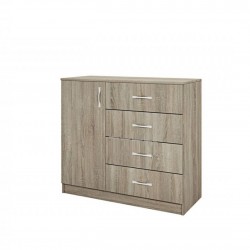Скрин Mod 3008, Сонома тъмна - Bogdan Furniture I