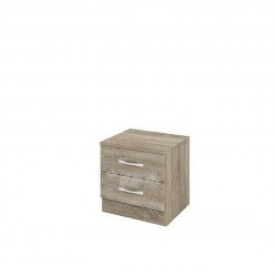 Нощно шкафче Mod 3055, Сонома тъмна - Bogdan Furniture I