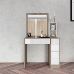 Тоалетка Мебели Богдан модел 3053, с огледало, МДФ - Bogdan Furniture I