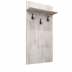 Стенна закачалка Mod 4071, Дъб пиемона - Bogdan Furniture I