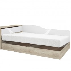 ﻿Легло приста Mod 2002, Сонама Арвен/Бал гланц - Bogdan Furniture I