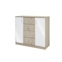 Скрин Mod 3004, Сонама Арвен/Бал гланц - Bogdan Furniture I