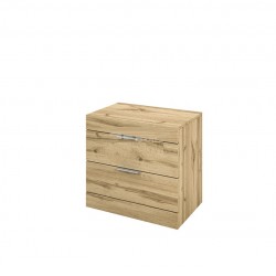 Нощно шкафче Mod 3074, Сонома тъмна - Bogdan Furniture I