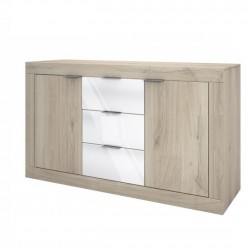 Скрин Mod 3075, Сонама арвен/Бал гланц - Bogdan Furniture I