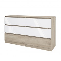 Скрин Mod 3076, Сонама Арвен/Бал гланц - Bogdan Furniture I