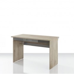 Офис бюро BM-Grande 43, сонома арвен и мдф кобалт гланц - Bogdan Furniture I