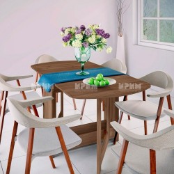 Маса модел 6223, орех адмирал, разтегателна - Bogdan Furniture I