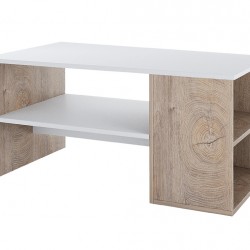 Холна маса Мебели Богдан Klasic 917, дъб суров и бяло - Bogdan Furniture G