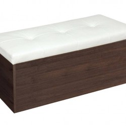 Табуретка ракла Мебели Богдан Practika, Венге и бяло - Bogdan Furniture G
