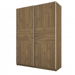 ﻿﻿﻿﻿﻿Гардероб с плъзгащи врати Mod 1034, Орех Адмирал - Bogdan Furniture I