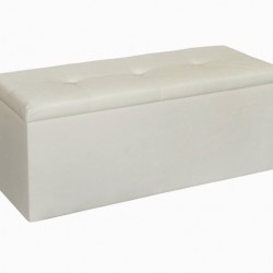 Табуретка ракла Мебели Богдан, текстил, Слонова кост - Bogdan Furniture G