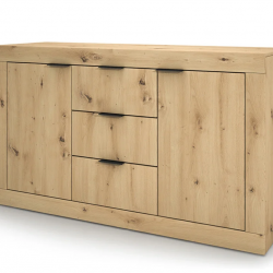 Скрин Mod 3075, Дъб артисан - Bogdan Furniture I