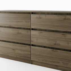 Скрин Mod 3076, Орех адмирал - Bogdan Furniture I