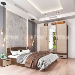 Спален комплект Мебели Богдан модел 7038 - Bogdan Furniture I