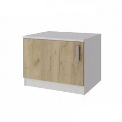 Модул Кети 10 долен шкаф, Бяло и дъб сонома - Bogdan Furniture Kom