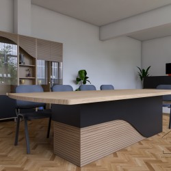 Трапезна маса Шумен за 10 човека, 275/120/75 см - Bogdan Furniture Mip