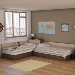 Спалня КОМПАКТ 3	 - Seturi mobilier pentru copii