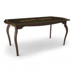 Трапезна маса Сиана, Кафява, 160/90/75 см - Bogdan Furniture Mip